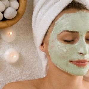 Máscara facial cremosa